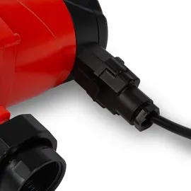 Eberth Umwälzpumpe Heizungspumpe Zirkulationspumpe, 45W, 52 l/min, Max Förderhöhe Druckseite 6m, Max Förderdruck Druckseite 10 bar, 52 l/min