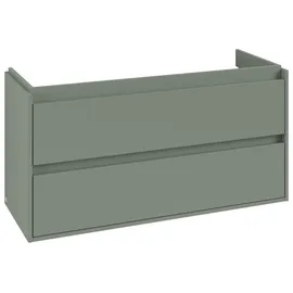 Villeroy & Boch Waschtischunterschrank 2 Auszüge 117,2 x 59,6 x 43,9 cm Soft Green