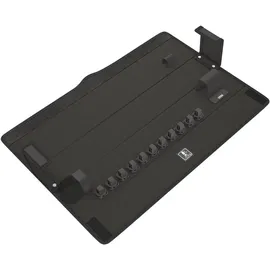 WERA Textile Box Click-Torque C 3 leer schwarz 53 x 12 x 8 cm