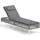 Costway Sonnenliege 1 St. mit Auflage 0 x 0 x 0 cm Grau