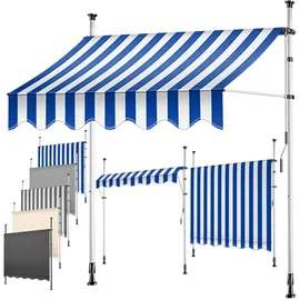 Kesser Klemmmarkise 250 cm blau