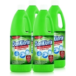 DanKlorix DanKlorix Hygiene-Reiniger Grüne Frische 1,5L – Mit Aktiv-Chlor (4er P Allzweckreiniger