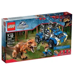 LEGO® Spielbausteine Jurassic World - T-Rex Fänger, Kinder, Spielzeug, Film, Klassiker, (498 St)