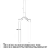 RockShox 35 29 Zoll 51 mm Schwarz