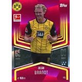 Topps Sammelkarte FT11 - Julian Brandt - Flex Tech NUMBERED 76/99 PINK - 2024/2025
