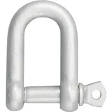 Kleinsorge Schäkel gerade Form 6 mm Tragfähigkeit 100 kg 50 Stück