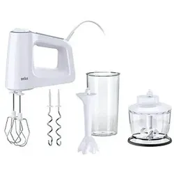 BRAUN MultiMix 3 HM3135WH Handmixer weiß 500 W