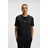 Boss T-Shirt "Unique", Herren, Gr. XL, schwarz (schwarz 001), Jersey, Obermaterial: 95% Baumwolle, 5% Elasthan, regular fit, Rundhals, Shirts T-Shirt, aus elastischer Baumwolle mit Tape-Details, regular fit