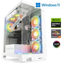 CSL Gaming-PC AMD Ryzen 7 7700 3,8 GHz 32 GB RAM 2000 GB SSD GeForce RTX 4060 Ti Win 11 Home