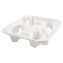 NATUREStar Becherhalter Quattro 50 St. 21,5 cm x 21,5 cm Weiß