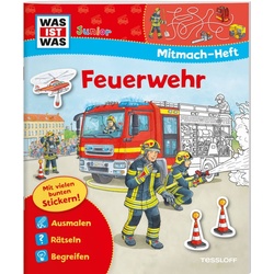 Mitmach-Heft Feuerwehr, Kinderbücher von Sabine Schuck