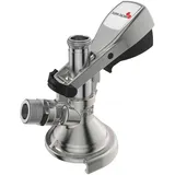Micro Matic KEG Zapfkopf - Typ W Flach - Flachzapfkopf Wein W-System - Micro Matic
