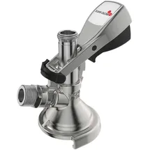 Micro Matic KEG Zapfkopf - Typ W Flach - Flachzapfkopf Wein W-System - Micro Matic