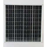 edi-tronic Solarmodul 12V 20W Solarpanel Solarzelle Polykristallin Photovoltaik Solar