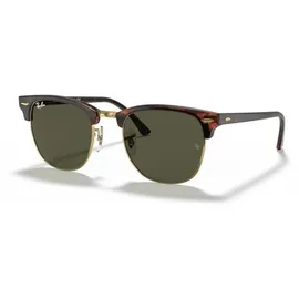 Ray-Ban Clubmaster Classic RB3016 W0366 51-21 gloss tortoise/green