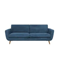 SOHO Sofa  Smilla , blau , Maße (cm): B: 217 H: 85 T: 93.0