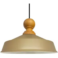 Bamyum Bamyum, Pendelleuchte, Asletl-Holz E27