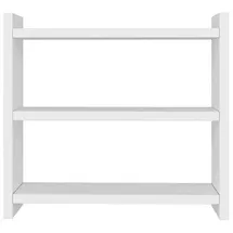 woody fashion Arbeitsplatte Holz 44x40x10 cm weiß