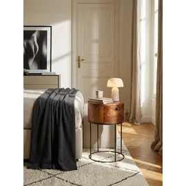 KADIMA DESIGN Nachtschrank 40 x 40 x 60 cm Braun
