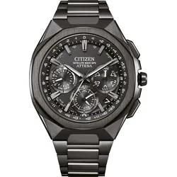 Citizen Satellite Wave Quartz Radio Controlled" CC4105-69E" - schwarz,grau - 0mm