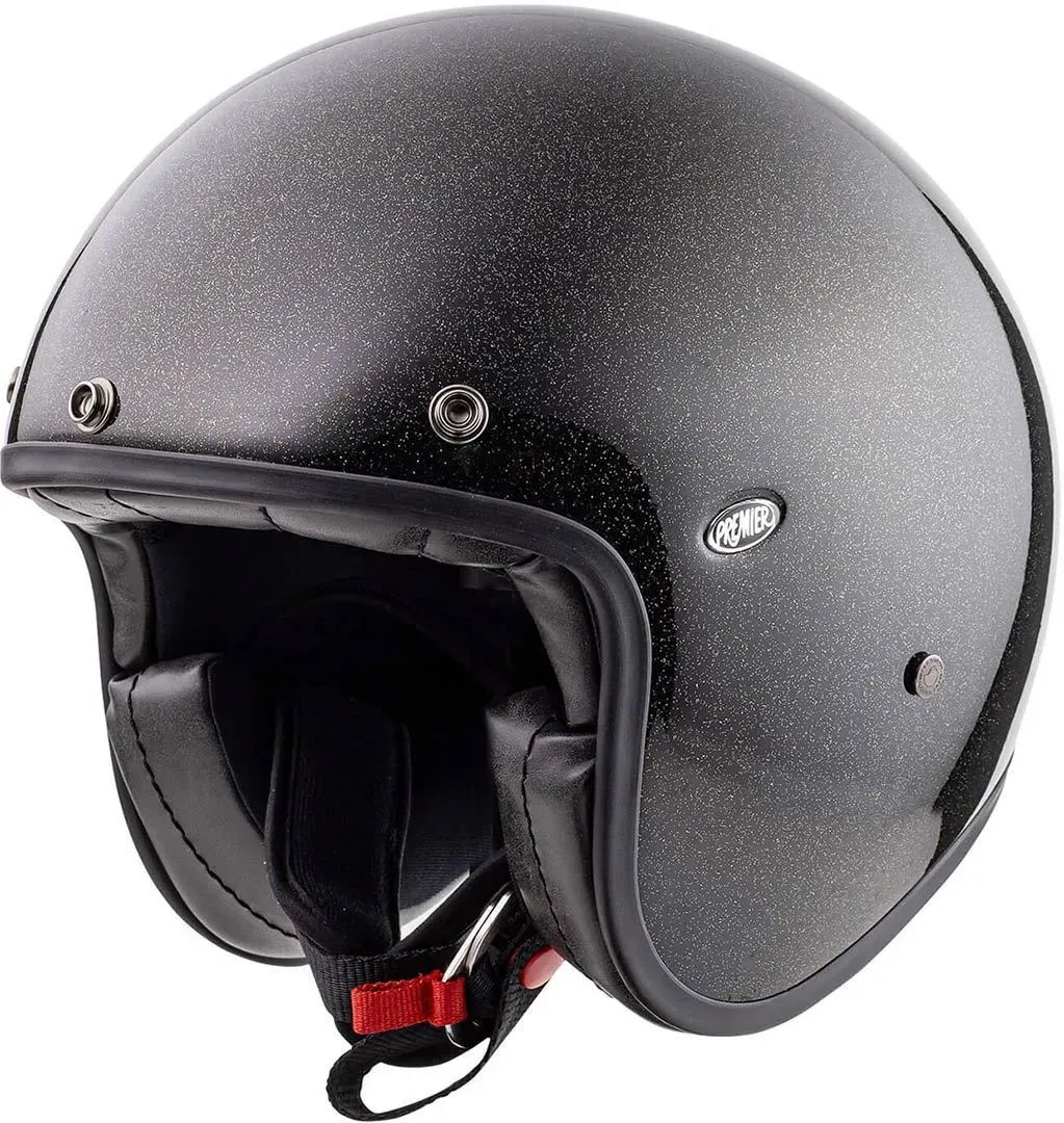 Premier Le Petit Classic U 9 Glitter Gold Helm, zwart-goud, S Voorman