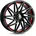 5 x 5 x 114 3 ET40 Black Red Inside