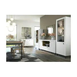 Möbel Kraft Sideboard ¦ weiß ¦ Maße (cm): B: 137 H: 84