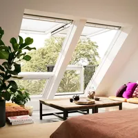 VELUX CABRIO GDL MK19 3066 klar lackiert ENERGIE PLUS Alu 78x252 cm