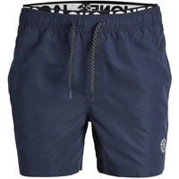 JACK & JONES Fiji Badehose in Blau, M