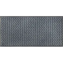 Wash+Dry Fußmatte Duo Denim, 35x75cm, innen und außen, waschbar,