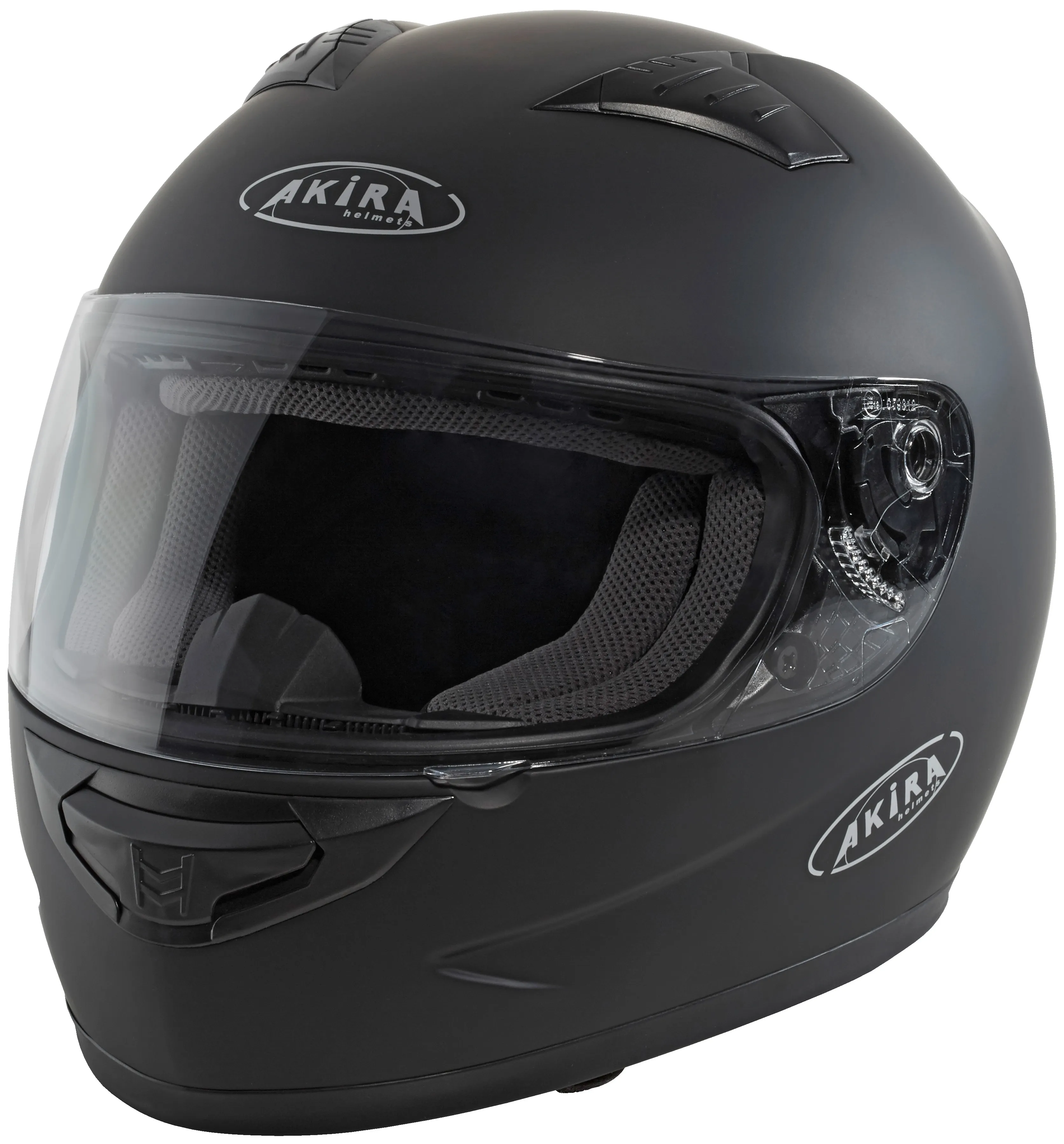 AKIRA Motorradhelm »Akira Integralhelm RO 10« AKIRA schwarz S   Kopfumfang: 55 cm - 56 cm