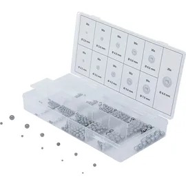 BGS Stahlkugel-Sortiment 470-tlg. Durchmesser Ø 2,0 - 8,0mm