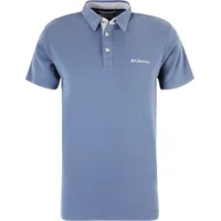 Columbia Herren, Shirt, Nelson Point Polo-Shirt für Herren, Blau, M