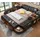 xlmoebel Multifunktion Bett 140 x 200 cm Schwarz