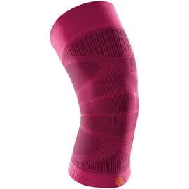Bauerfeind Sports Kompression Kniebandage pink XL