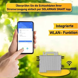 sunpro power Deye Wechselrichter 2000W SUN-M200G4-EU-Q0 | Photovoltaik WIFI Mikrowechselrichter