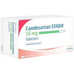 Candesartan Stada 16 mg Tabletten 98 St