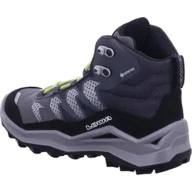 Lowa Maddox Pro GTX Mid Kinder Schwarz/Limone 35