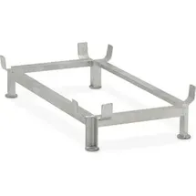 Cemo GmbH Rechteckbehälter Stahl 132 x 97 cm verzinkt 550 l