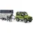 Bruder 02592 - Land Rover Defender mit Pferdeanhänger 1:16