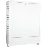 Buderus Logafloor Unterputz-Verteilerschrank Höhe/Tiefe/Länge 610x668-860x80-125mm, Verkehrsweiß 7738319594