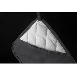 LURCH Topflappen schwarz, 2 St.