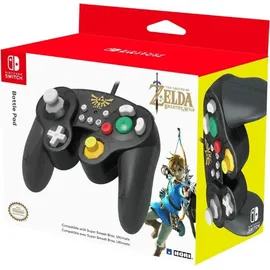 Hori Zelda Battle Pad Controller Schwarz Nintendo Switch