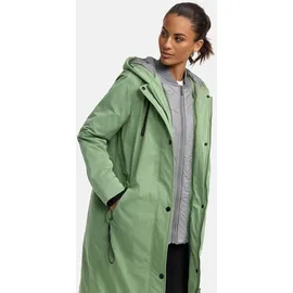 Marikoo Winterjacke "Ledalaa", Damen, Gr. S, grün (dusty jade), Obermaterial: 55% Polyester, 45% Nylon. Innenseite: 100% Polyester. Futter: 100% Polyester. Wattierung: 100% Polyester, Jacken Winterjacke, mit großer Kapuze