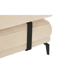 Switch Eckcouch Flachgewebe 2-Sitzer Creme