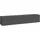 [en.casa] Evaton TV-Lowboard 160 x 32 x 30 cm Dunkelgrau Spanplatte