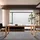 danzz Klassischer Verge-Tisch 80 x 80 x 200 cm braun
