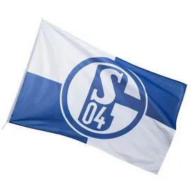 FC Schalke 04 Hissfahne Flaggen/Fahnen, Mehrfarbig, 250 x 150 cm