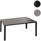 Mendler HWC-N40 Bistrotisch 140 x 80 x 72 cm Anthrazit