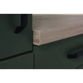 WIHO KÜCHEN Küchenzeile Simi 280 cm grün
